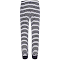 Miniatyrbild 2 av 2: SF Minni Barn/Barn Lounge Byxor 7-8 År Marinblå/Vit Rand Navy/White Stripe 7-8 Years