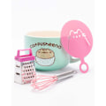 Miniatyrbild 4 av 6: Pusheen Catpusheeno Mugg och Schablon Set En Storlek Turkos/Rosa Turquoise/Pink One Size