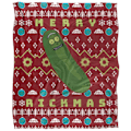 Miniatyrbild 1 av 6: Rick And Morty Merry Rickmas Pickle Rick Julfilt En Multicoloured One Size