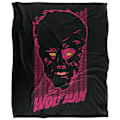 Miniatyrbild 1 av 5: Universal Monsters Neon Wolfman Filt En Storlek Flerfärgad Multicoloured One Size