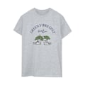 Miniatyrbild 1 av 4: Disney Dam/Kvinnor Chip ´n Dale Green Vibes Only Bomull Pojkvän Sports Grey L