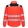 Miniatyrbild 2 av 2: Portwest Herr PW3 Softshell Hi-Vis Jacka 4XL Röd/Svart Red/Black 4XL