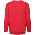 Miniatyrbild 2 av 3: Fruit of the Loom Barn/Barnkläder Klassisk Drop Shoulder Sweatshirt Red 3-4 Years