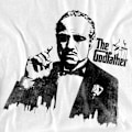 Miniatyrbild 2 av 3: The Godfather Unisex Vuxen Siluett T-Shirt L Vit White L