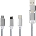 Miniatyrbild 3 av 5: Bullet Versatile USB-kabel One Size Grå Grey One Size
