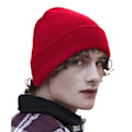 Miniatyrbild 2 av 2: Beechfield Original Recycled Cuffed Beanie One Size Classic Red Classic Red One Size