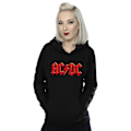 Miniatyrbild 2 av 3: ACDC Dam/Damröd Logotyp Hoodie XL Svart Black XL