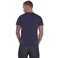 Miniatyrbild 2 av 4: Johnny Cash Unisex Vuxen Walking Guitar T-Shirt XL Marinblå Navy Blue XL