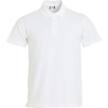 Miniatyrbild 1 av 4: Clique Basic Pikétröja för Män 4XL Vit White 4XL
