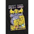 Miniatyrbild 3 av 4: Avengers Herr Bästa Pappa Thanos T-Shirt L Svart Black L