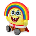 Miniatyrbild 4 av 4: SpongeBob SquarePants Hugme Rainbow Plyschleksak En Storlek Gul Yellow One Size