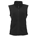 Miniatyrbild 1 av 3: Regatta Dam/Kvinnor 210 Series Microfleece Bodywarmer / Gilet Black 16