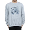 Miniatyrbild 3 av 5: Disney Herr Nightmare Before Christmas Färgspray Carers Sweatshirt Sports Grey L