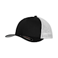 Miniatyrbild 1 av 2: Flexfit Unisex Adult Two Tone Mesh Trucker Cap One Size Svart/Vit Black/White One Size