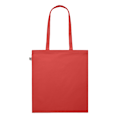 Miniatyrbild 2 av 2: MidOcean Onel Enkel Shopper Bag i Ekologisk Bomull One Size Röd Red One Size