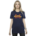 Miniatyrbild 2 av 3: Netflix Dam/Damer Sex Education M Delfiner Bomull Boyfriend Navy Blue M