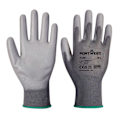 Miniatyrbild 1 av 2: Portwest A120 PU Palm Grip Handskar M Grå Grey M