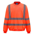 Miniatyrbild 1 av 2: Yoko Unisex Hi-Vis Sweatshirt M Orange Orange M