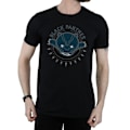 Miniatyrbild 3 av 5: Marvel Mens Kawaii Black Panther Pounce T-Shirt M Svart Black M