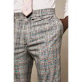 Miniatyrbild 3 av 4: Burton Highlight Check Slim Suit Byxor 34R Grå Grey 34R