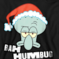 Miniatyrbild 4 av 5: SvampBob Fyrkant Unisex Vuxen Bah Humbug Bläckvard Jul Black L