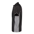 Miniatyrbild 3 av 3: Finden & Hales Herr Piped Performance Sports Polo Shirt XL Svart Black/Gunmetal Grey XL