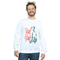 Miniatyrbild 2 av 3: David Bowie Herr Mono Shout Sweatshirt 4XL Vit White 4XL