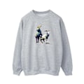 Miniatyrbild 1 av 3: Marvel Mens Thor Love And Thunder Toothgnasher Flames Sweatshirt Sports Grey 3XL