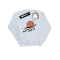 Miniatyrbild 1 av 3: Scooby Doo Flickor Spöklik Månsweatshirt 9-11 År Vit White 9-11 Years