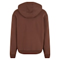 Miniatyrbild 2 av 2: Build Your Brand Unisex Vuxen Fluffig Hoodie med Hel Dragkedja 3XL Choklad Chocolate Brown 3XL