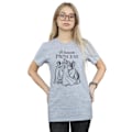 Miniatyrbild 2 av 5: Disney Princess Womens/Ladies Wannabe Princess Bomull Boyfriend Sports Grey L