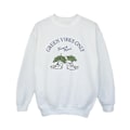 Miniatyrbild 1 av 4: Disney Boys Chip ´n Dale Green Vibes Only Sweatshirt 3-4 år White 3-4 Years