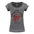 Miniatyrbild 1 av 2: The Rolling Stones Dam/Kvinnor New York City 75 Burnout T-Shi Charcoal Grey L
