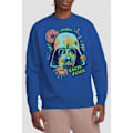 Miniatyrbild 4 av 4: Star Wars Unisex Vuxen 90-tals Darth Vader Sweatshirt S Kungsblå Royal Blue S