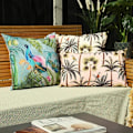 Miniatyrbild 4 av 5: Evans Lichfield Palm Tree Utomhuskuddfodral One Size Blush Blush One Size