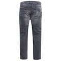 Miniatyrbild 2 av 3: Duke Herr D555 Benson Stretch Tapered Kingsize Jeans 52S Grå S Grey Stonewash 52S