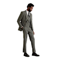 Miniatyrbild 3 av 3: Burton Herr Fine Twill Slim Suit Byxor 36R Khaki Khaki 36R