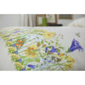 Miniatyrbild 2 av 3: Belledorm Bluebell Meadow Påslakan Enkelsäng Elfenben Ivory Single
