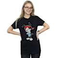 Miniatyrbild 2 av 3: Animaniacs Dam/Damer Wakko Klassisk Pose Bomull Pojkvän T- Black 4XL