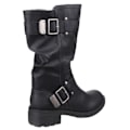 Miniatyrbild 2 av 4: Rocket Dog Dam/Dam Trumble Faux Läder Biker Boots 3 UK Black 3 UK