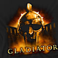 Miniatyrbild 3 av 3: Gladiator Unisex Vuxen My Name Is T-Shirt S Svart Black S