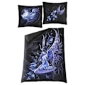 Miniatyrbild 2 av 2: Spiral Direct Bluebell Fairy Påslakan Set Enkelsäng Svart Black Single