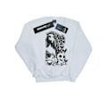 Miniatyrbild 1 av 3: Corpse Bride Flickor Skallelogga Sweatshirt 12-13 År Vit White 12-13 Years