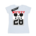 Miniatyrbild 1 av 3: Disney Dam/Kvinnor Mickey Mouse Notorious Split Bomull T-Shir White M