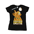 Miniatyrbild 1 av 3: Scooby Doo Dam T-shirt i bomull för kvinnor/damer, Chicks Dig Me, XXL, svart Black XXL