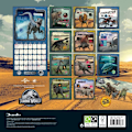 Miniatyrbild 2 av 4: Jurassic World 2025 Kvadratisk Väggkalender 30cm x 30cm Flerfärgad Multicoloured 30cm x 30cm