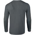 Miniatyrbild 2 av 5: Gildan Herr Soft Style Långärmad T-shirt M Charcoal Charcoal M
