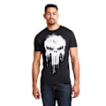 Miniatyrbild 4 av 4: The Punisher T-shirt med dödskalle för män, M, svart Black M