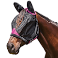 Miniatyrbild 1 av 3: Weatherbeeta Comfitec Deluxe Mesh Durable Hästflugmössa Full B Black/Purple Full