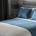 Miniatyrbild 2 av 2: Belledorm Crompton Quiltad Sänglöpare One Size Cobalt Cobalt One Size